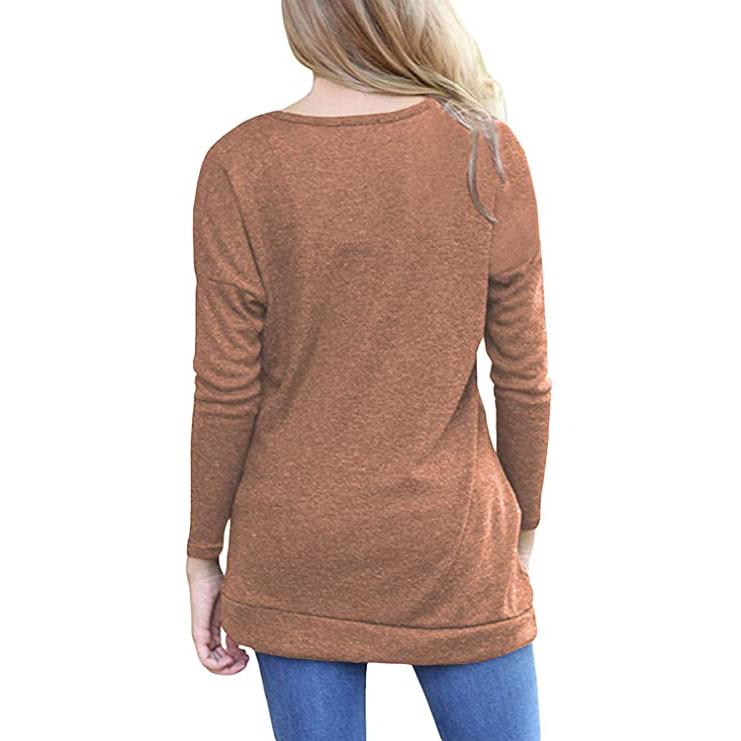BerryBetty - Women's Casual Long Sleeve Tunic Tops