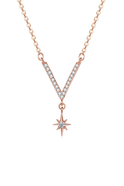 BerryBetty - V-shaped Polaris Necklace