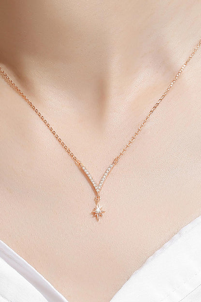 BerryBetty - V-shaped Polaris Necklace