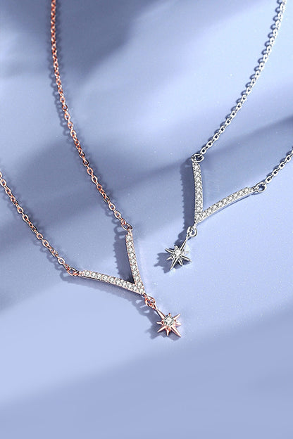 BerryBetty - V-shaped Polaris Necklace