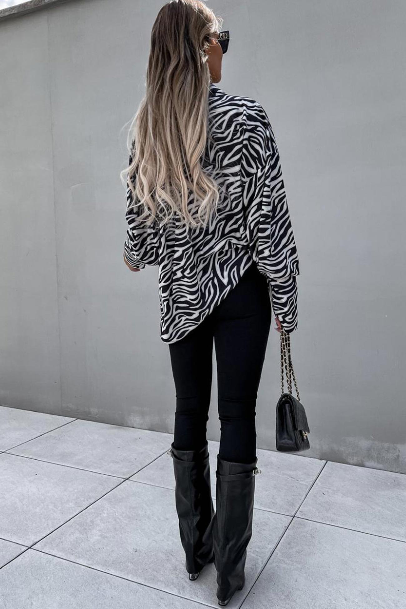 BerryBetty - Zebra Long Sleeve Shirt