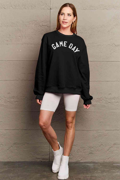 BerryBetty - Simply Love Full Size GAME DAY Graphic Sweatshirt