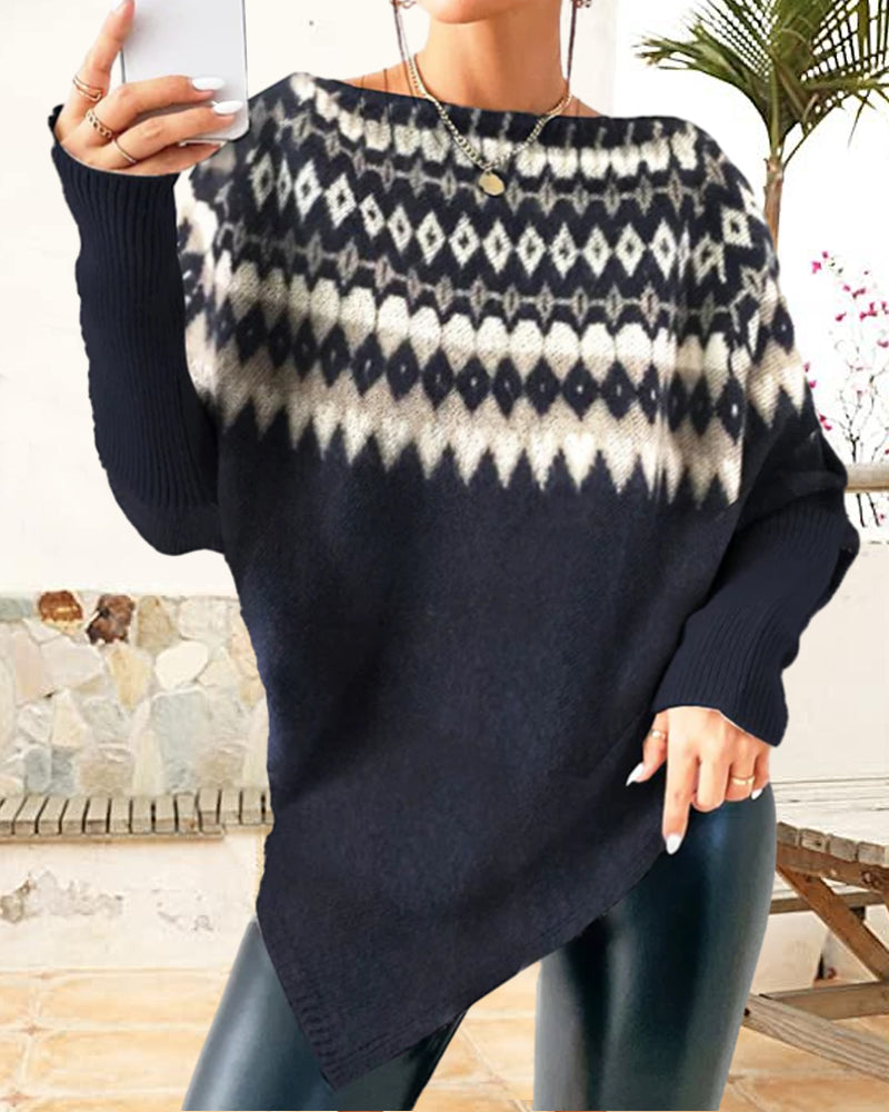 BerryBetty - Casual round neck sweater