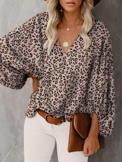 BerryBetty - Women's Floral Long Sleeve Blouse womens shirts