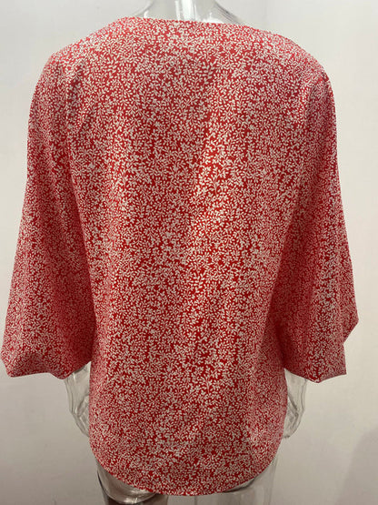 BerryBetty - Women's Floral Long Sleeve Blouse womens shirts